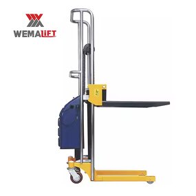 Pallet Stacker Manufacturer - Fast Lifting Mini Semi Electric Retractable Stacker