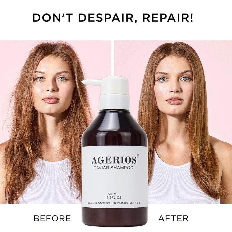 Organic Keratin Caviar Shampoo Supplier - 2-in-1 Repair