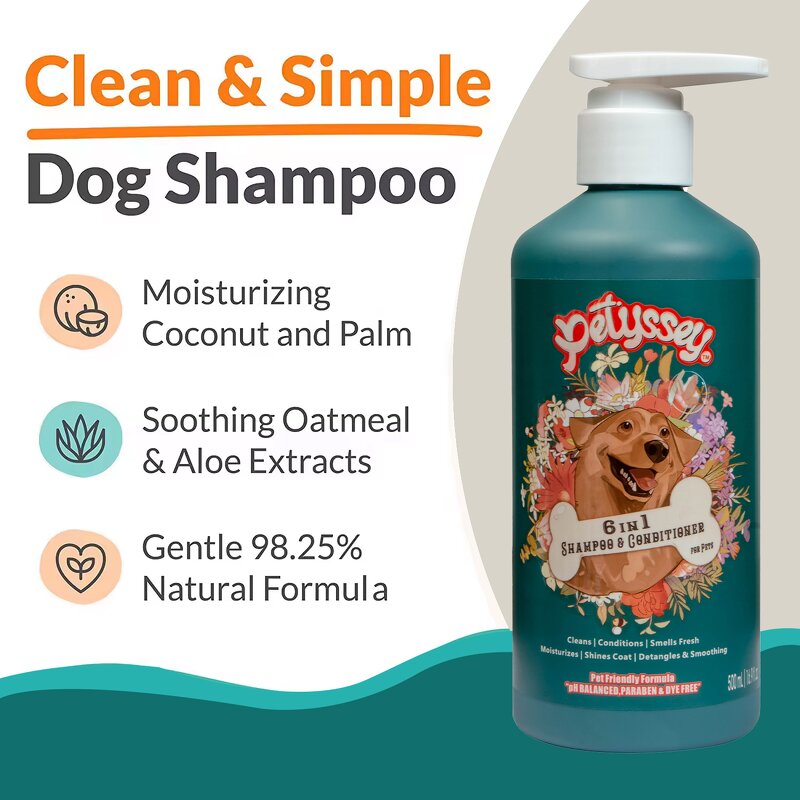 6-in-1 Pet Shampoo Supplier - Luxury Eco-Friendly