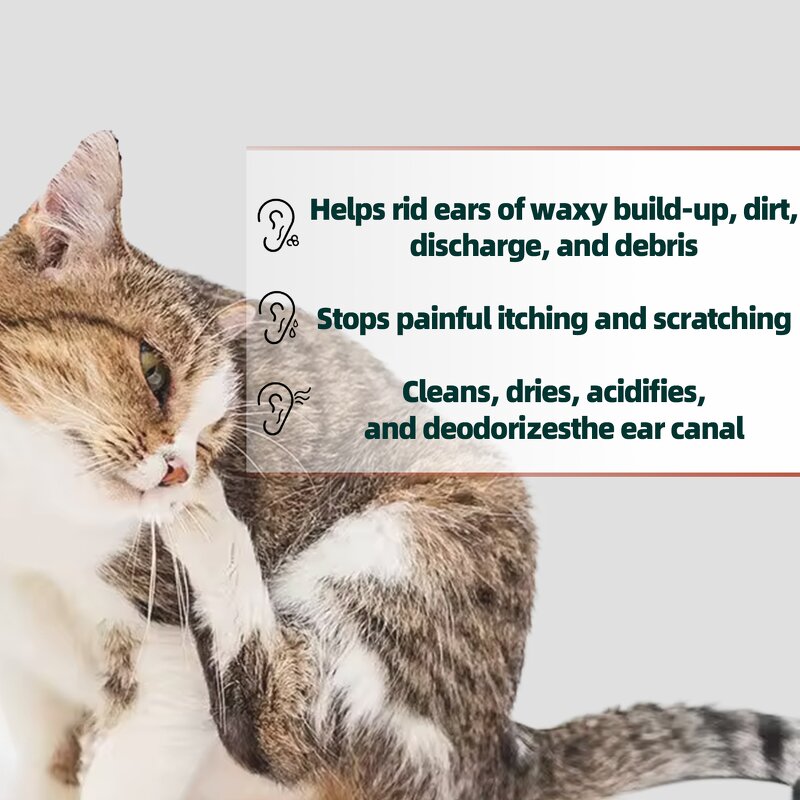 Ear Drops for Pets Supplier - Ear Mite Treatment Cleaner