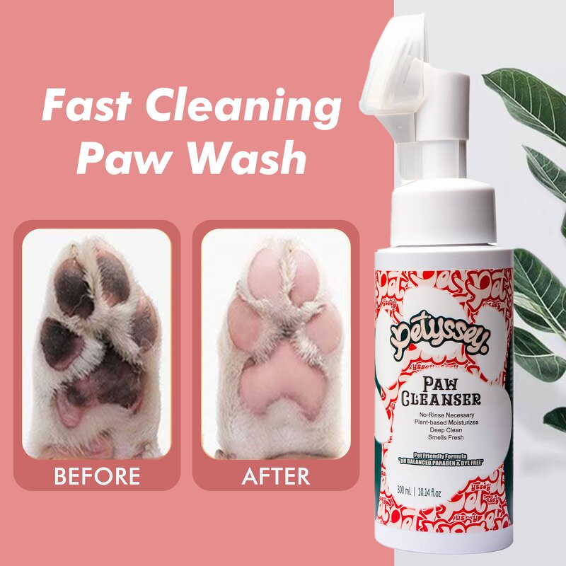 Dog Paw Cleaner Manufacturer - No-Rinse Waterless Lotion