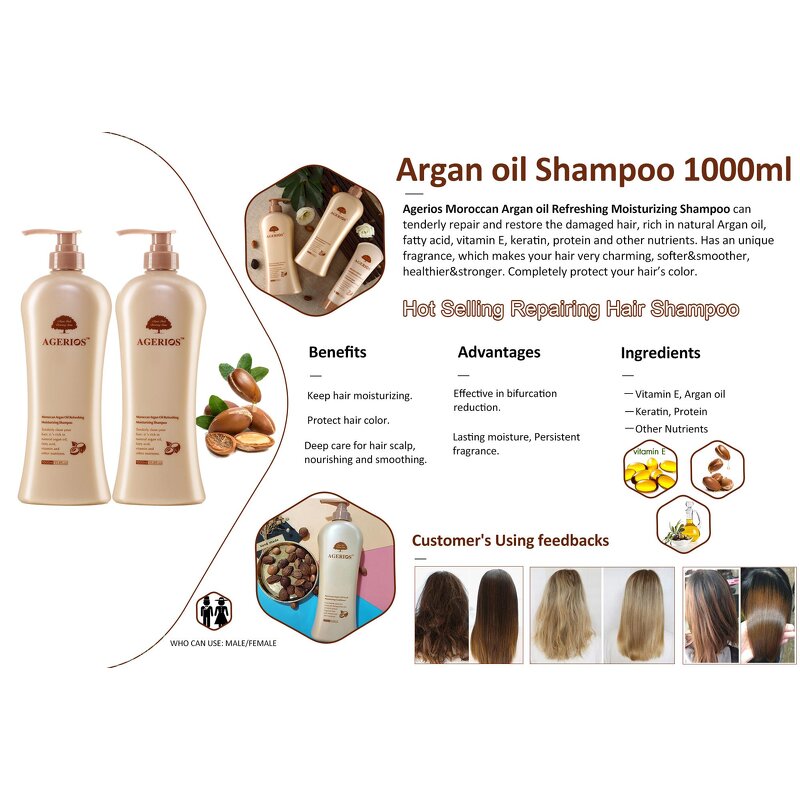 Hair Care Set Manufacturer - 1000ml Argan Oil Formula