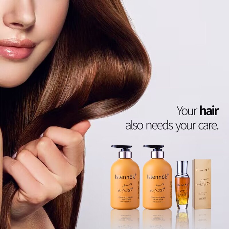Argan Oil Shampoo Set Manufacturer - For Prevent Breakage