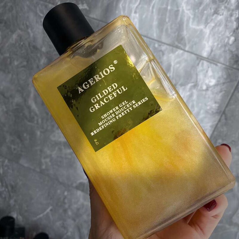 Gold Cedar Shower Gel Factory - Whitening Bubble Perfumed