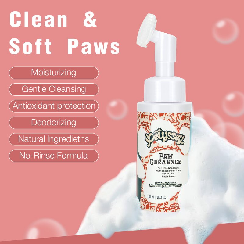 Dog Paw Cleaner Manufacturer - No-Rinse Waterless Lotion