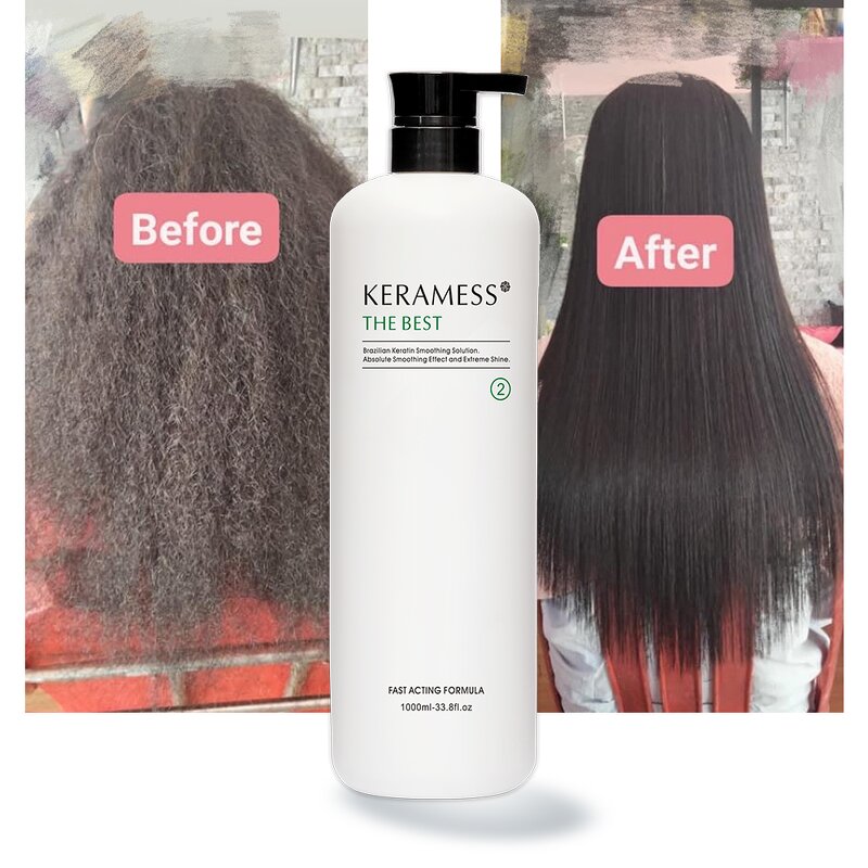 Brazilian Keratin Treatment Supplier - Eliminates Frizz and Curls