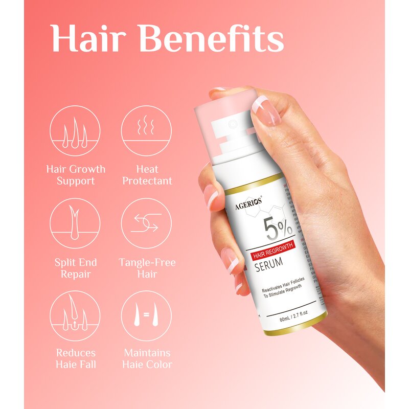 Hair Growth Elixir Spray Manufacturer - Custom Formula