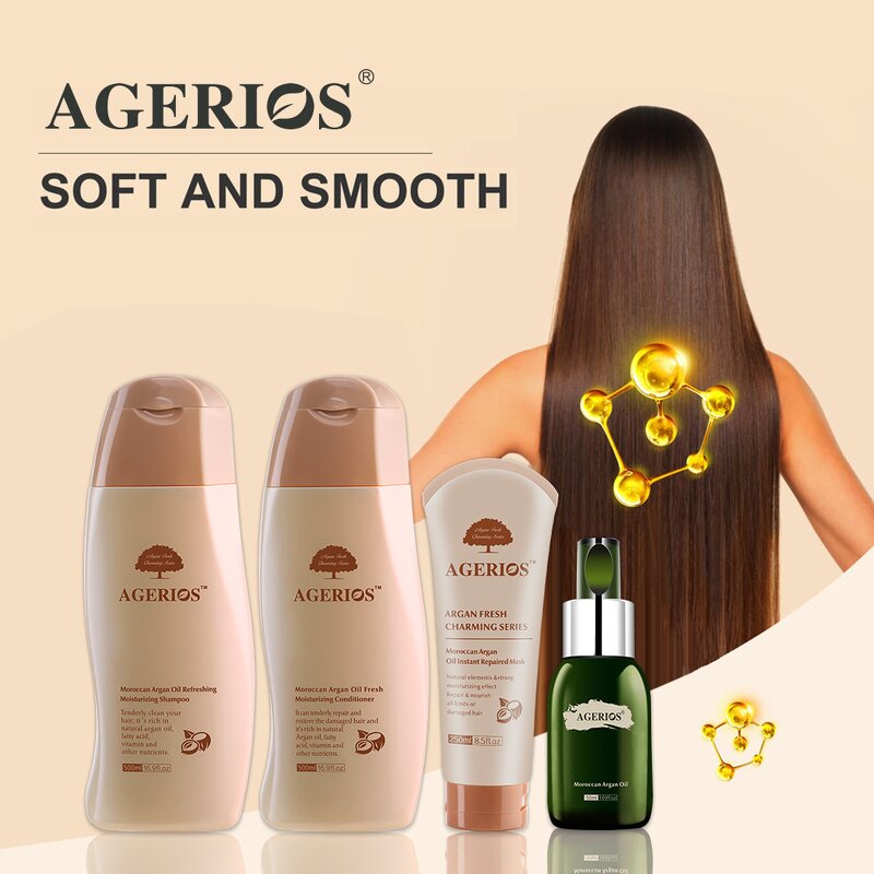 Argan Oil Shampoo Set Manufacturer - For Hair Extension