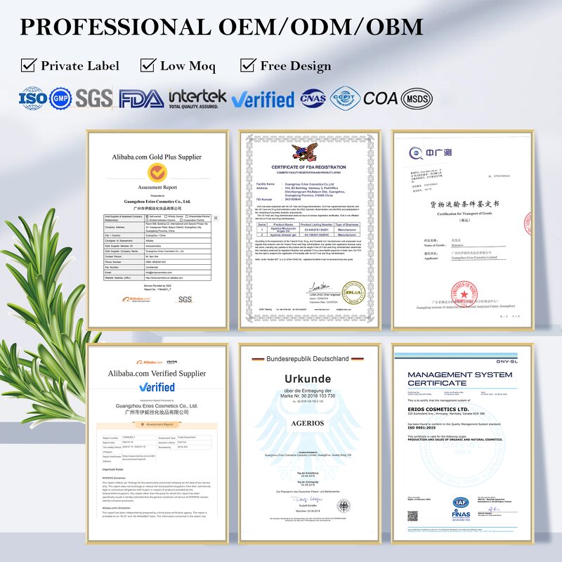 Hair Regrowth Shampoo Factory - Peppermint Ingredient