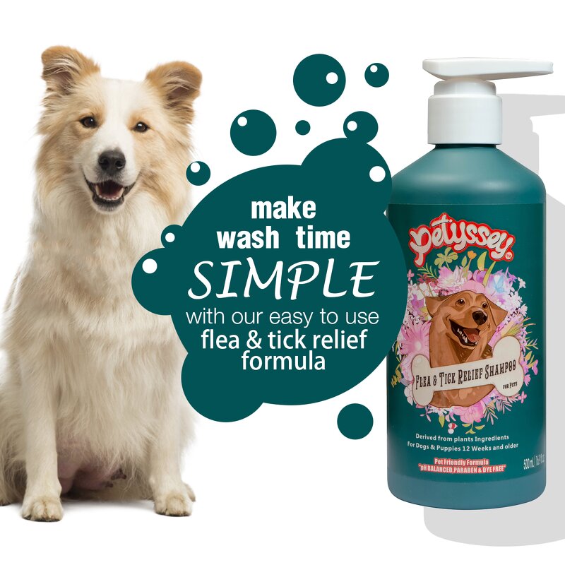 Flea Tick Pet Shampoo Manufacturer - Skin Relief Oatmeal