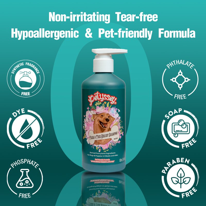 Organic Pet Shampoo Factory - Paraben Free Flea Relief