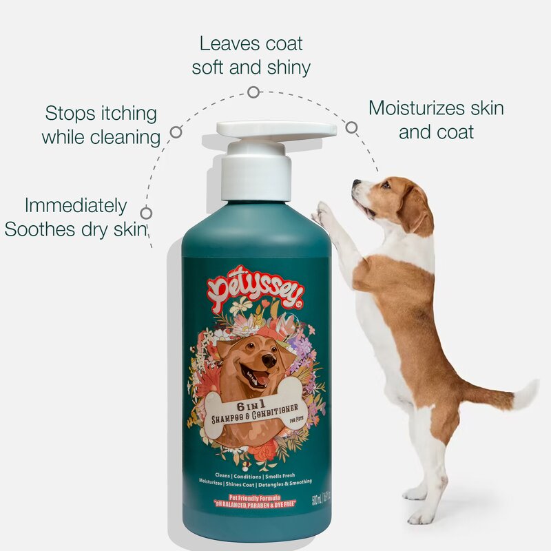 Pet Shampoo Manufacturer - 6 In1 Sulfate Free Deodorizing