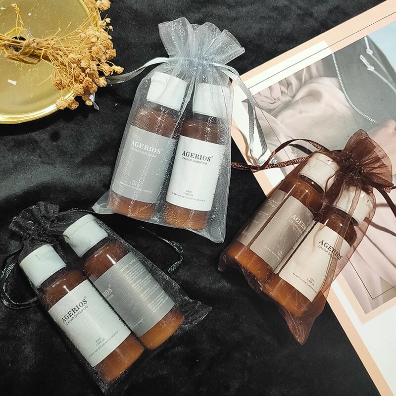 Travel Size Shampoo Set Supplier - Caviar Moisturizing Argan Oil