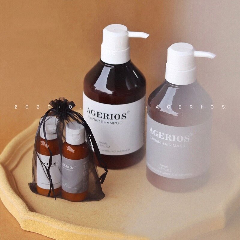 Travel Size Shampoo Set Supplier - Caviar Moisturizing Argan Oil