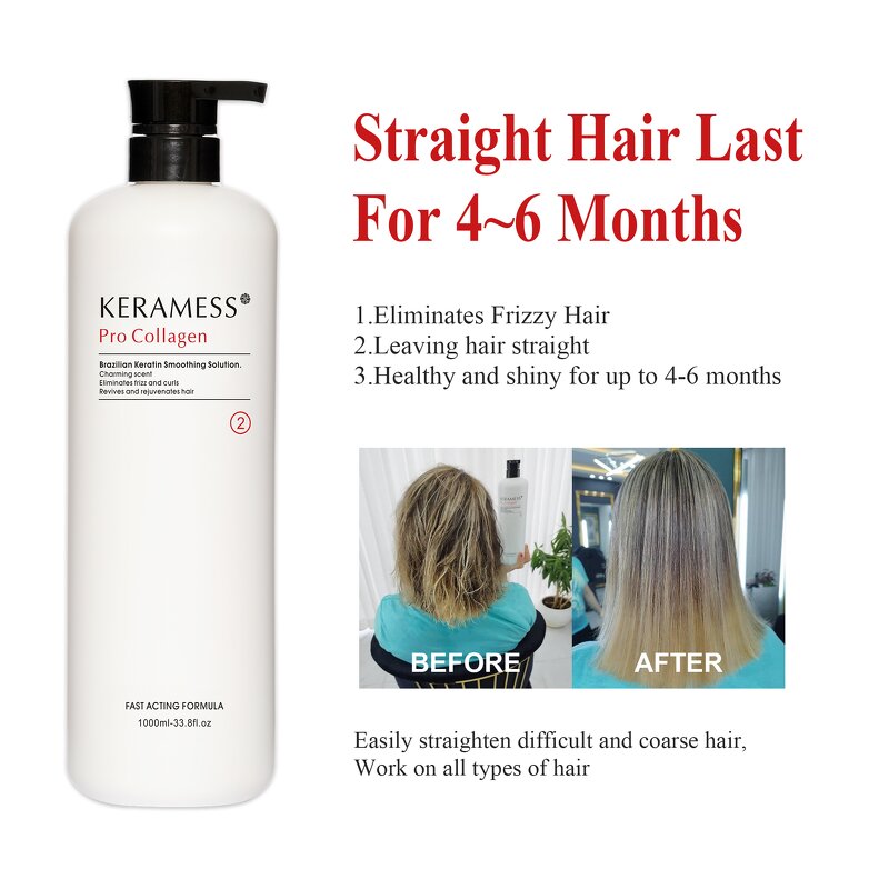 Brazilian Keratin Treatment Supplier - Instantly Smooth & Straight