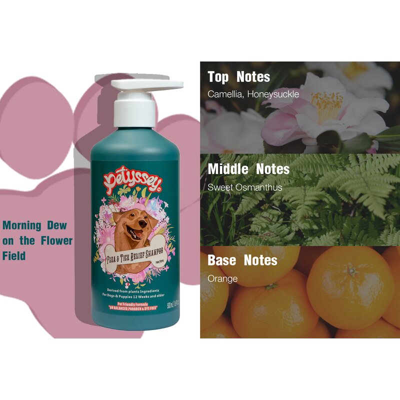 Flea Tick Pet Shampoo Manufacturer - Skin Relief Oatmeal