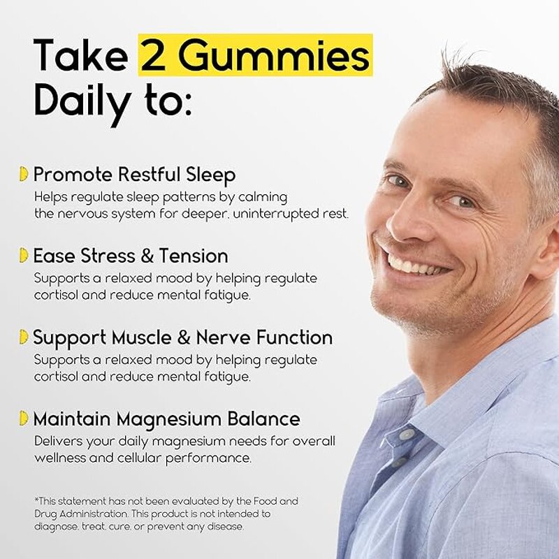 Magnesium Gummies Manufacturer - GMP ISO Glycinate Complex for Sleep & Calming