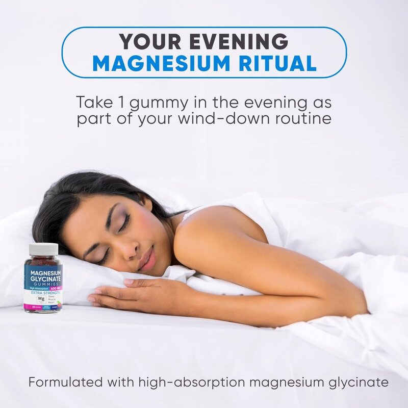 Magnesium Gummies Manufacturer - GMP ISO Glycinate Complex for Sleep & Calming
