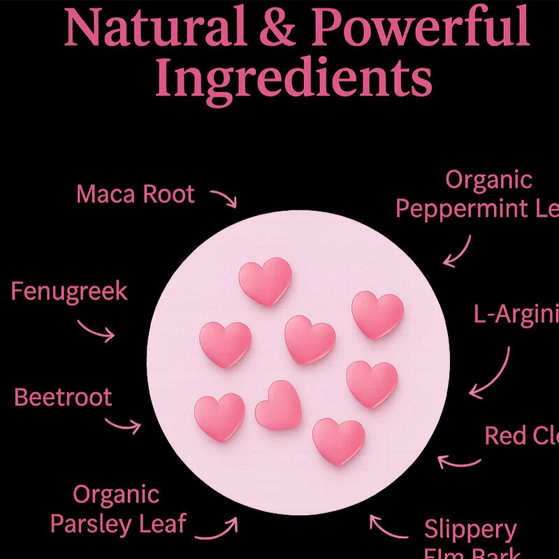 Pheromone Gummies Factory - Natural Hormone Balance Dietary Fiber Supplement