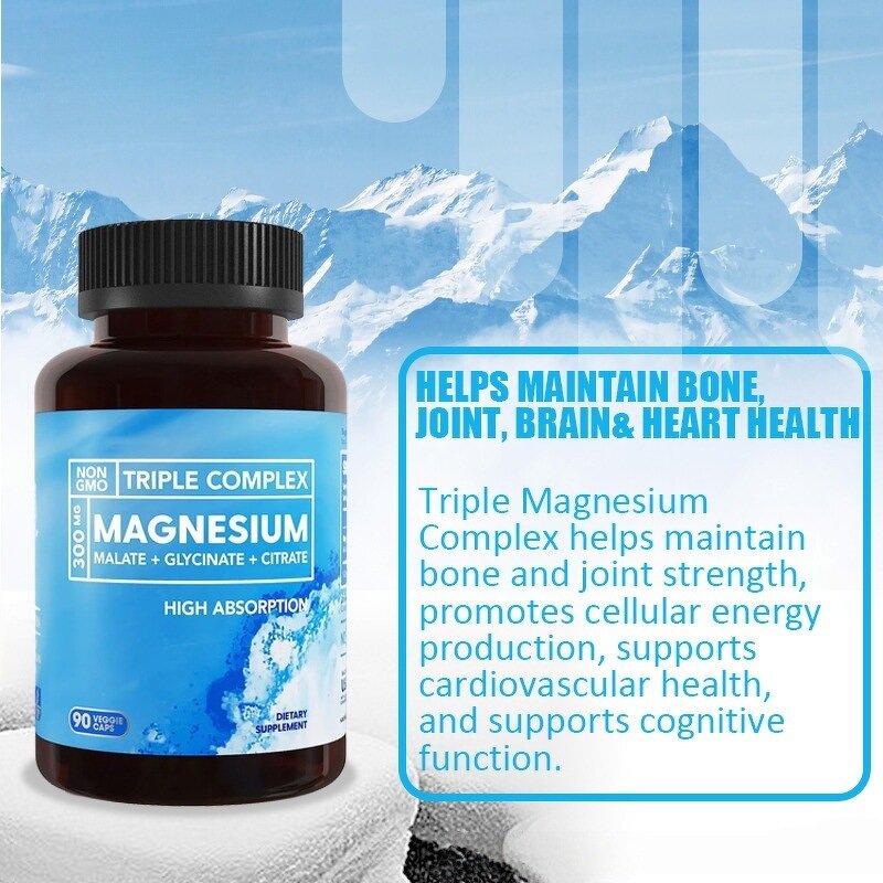 Magnesium Capsules Manufacturer - OEM Chelated for Heart & Muscle Bone Support