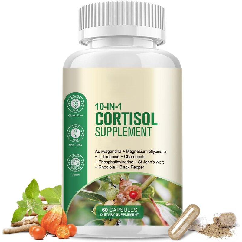 Cortisol Supplement Manufacturer - OEM 10-in-1 with Ashwagandha for Women