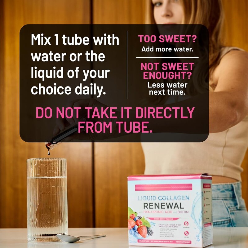 Marine Collagen Oral Liquid Supplier - Deep-sea Fish Collagen & Biotin for Women