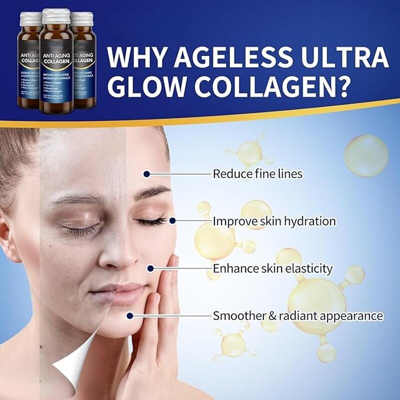 Liquid Collagen Supplier - Anti-Aging Formula with Turmeric & Glutathione for All