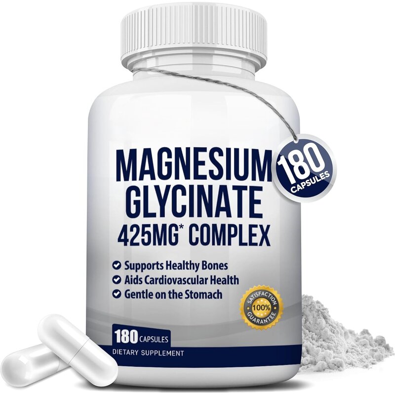Magnesium Glycinate Capsules Manufacturer - OEM for Sleep & Muscle Recovery
