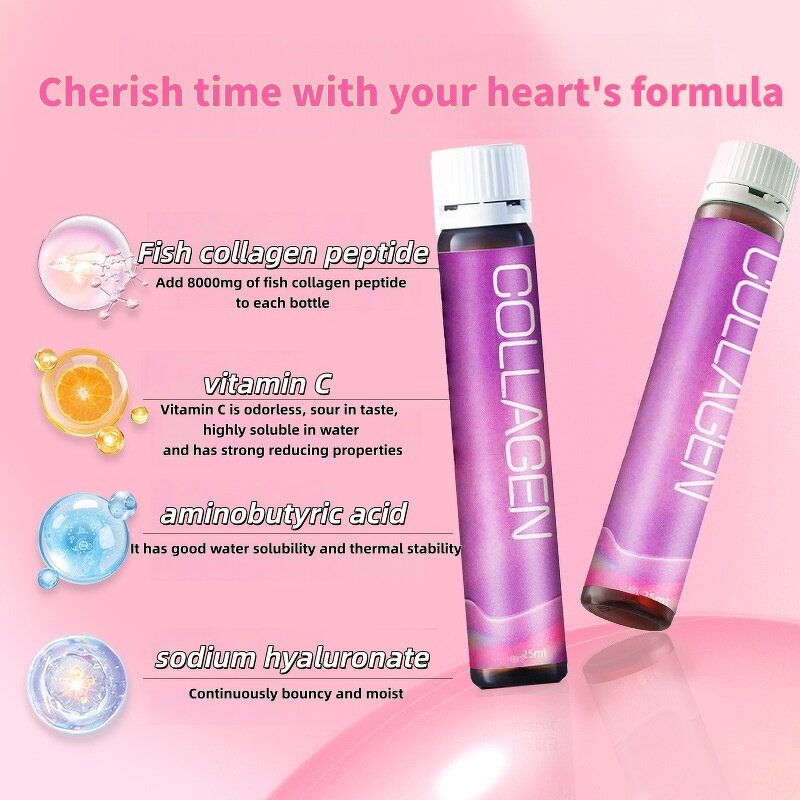 Collagen Peptides Drink Manufacturer - OEM Glutathione Antioxidant for Skin Whitening