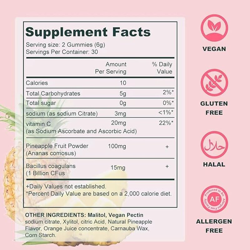 Feminine Probiotic Gummies Manufacturer - Balance Gummies for Vaginal Health PH