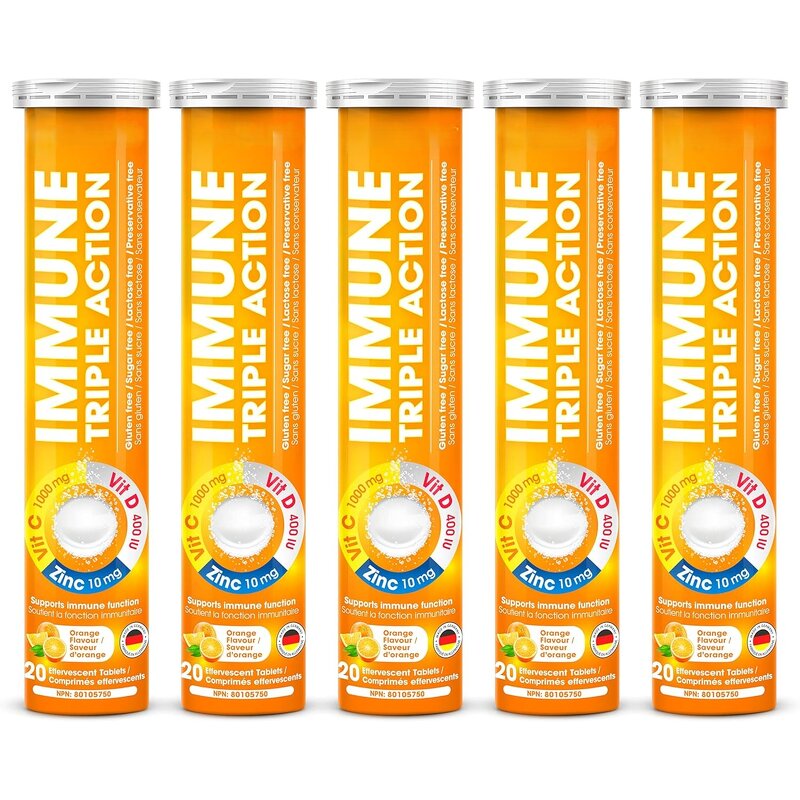 Vitamin C Effervescent Tablets Manufacturer - OEM 1000mg Skin Whitening Multivitamin