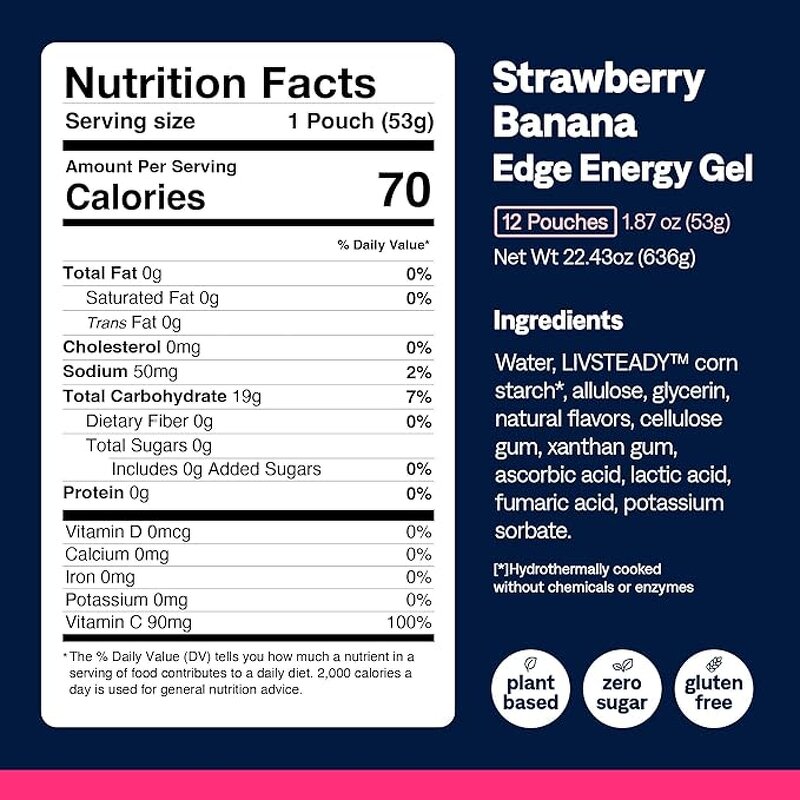 Energy Gel Manufacturer - OEM Sugar Free Real Food Gels for Endurance Exercise