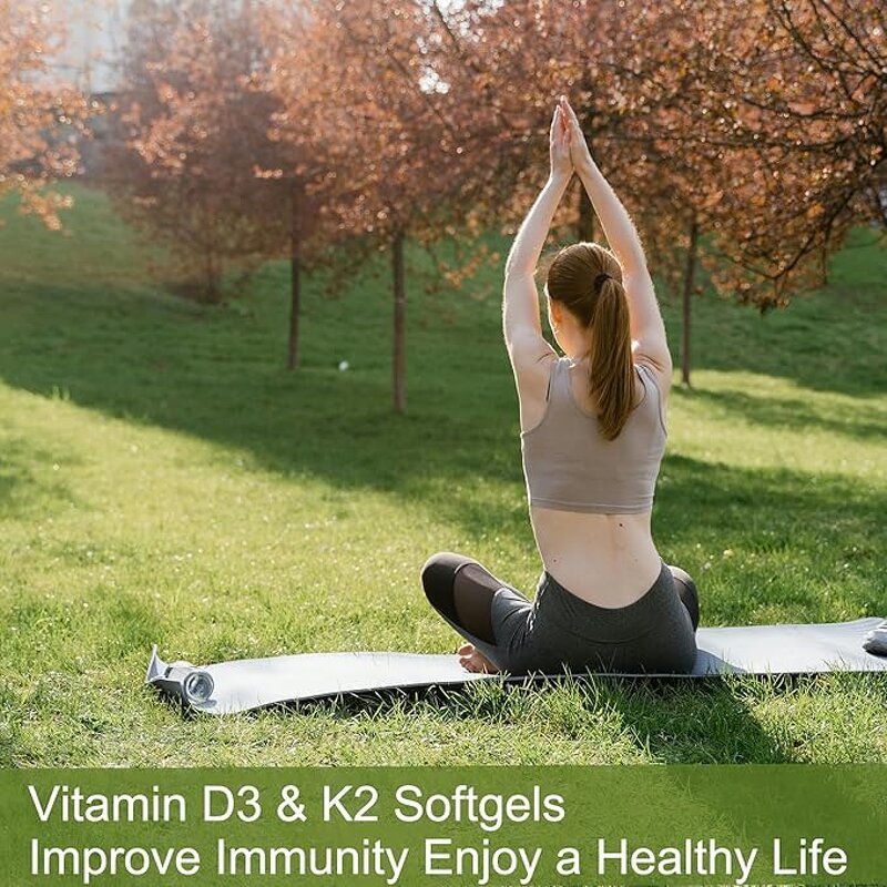 Vitamin D3 K2 Softgels Supplier - Ready Stock High Content for Bone Joint Health