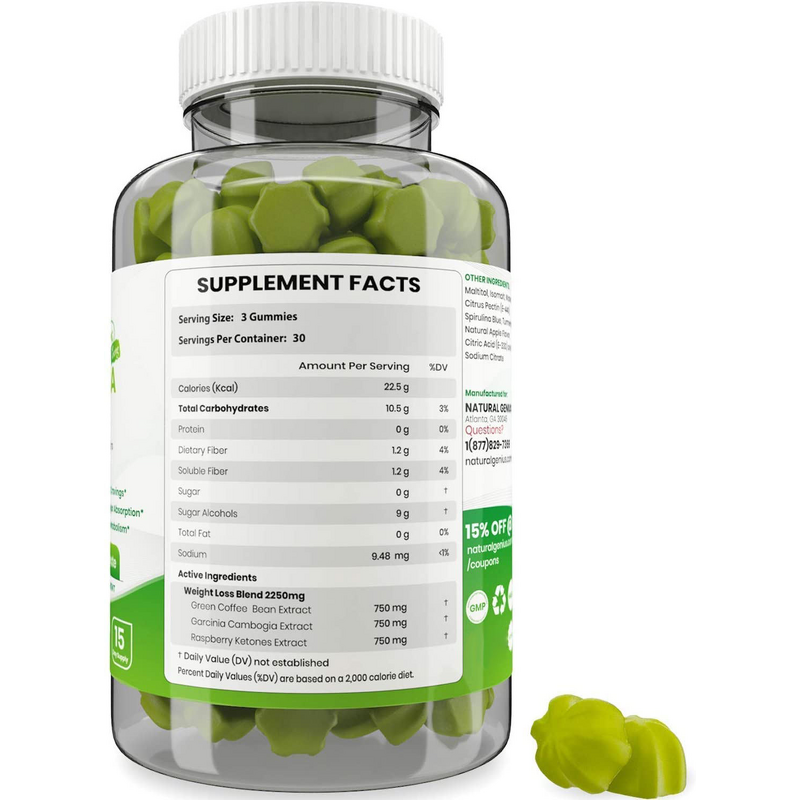 Garcinia Cambogia Gummies Factory - OEM Detox Fat Burner with Apple Cider Vinegar