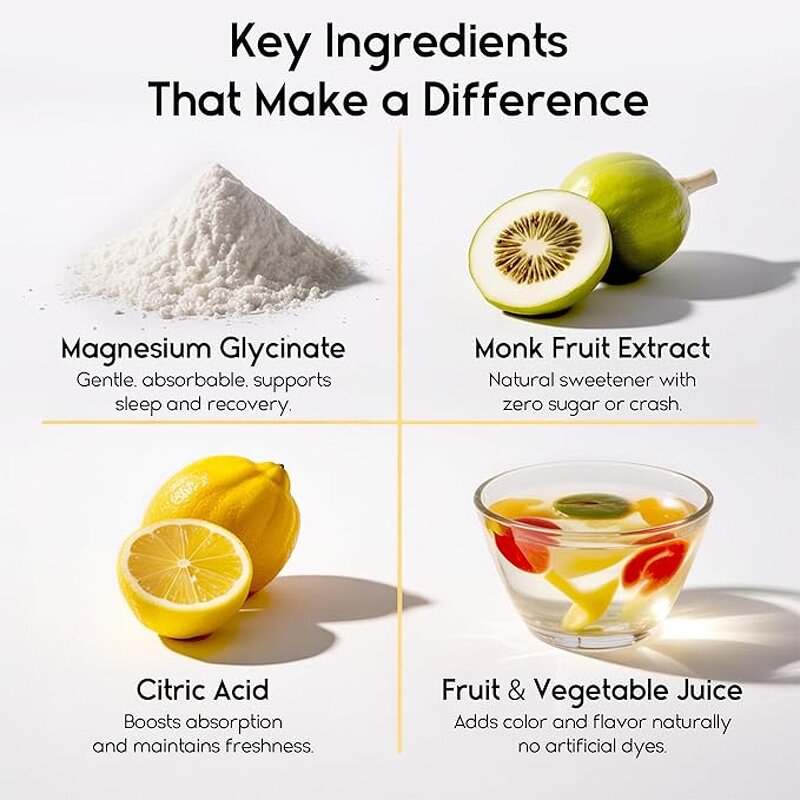 Magnesium Gummies Manufacturer - GMP ISO Glycinate Complex for Sleep & Calming