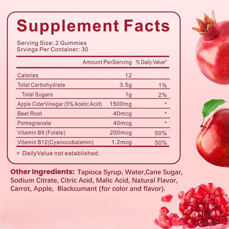 Apple Cider Vinegar Gummy Supplier - OEM Keto ACV with Vitamin B12 for Weight Management