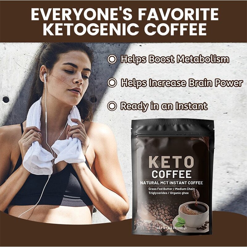 Instant Keto Coffee Mix Manufacturer - Ketogenic High Performance for Energy Metabolism