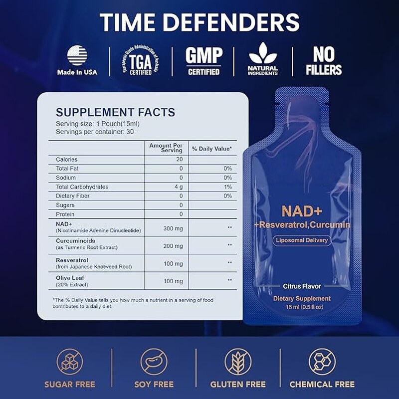 NAD+ Booster Drink Factory - OEM/ODM Nicotinamide Riboside for Energy & Skin