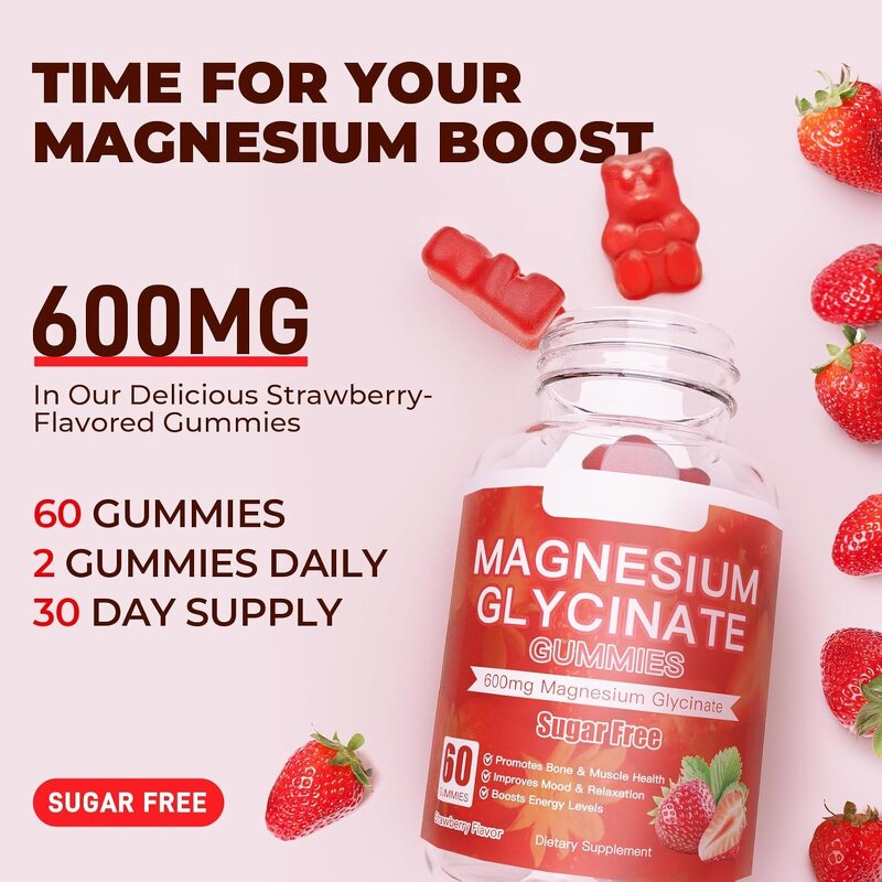 Magnesium Gummy Factory - OEM Citrate Glycinate Malate for Sleep & Relaxation