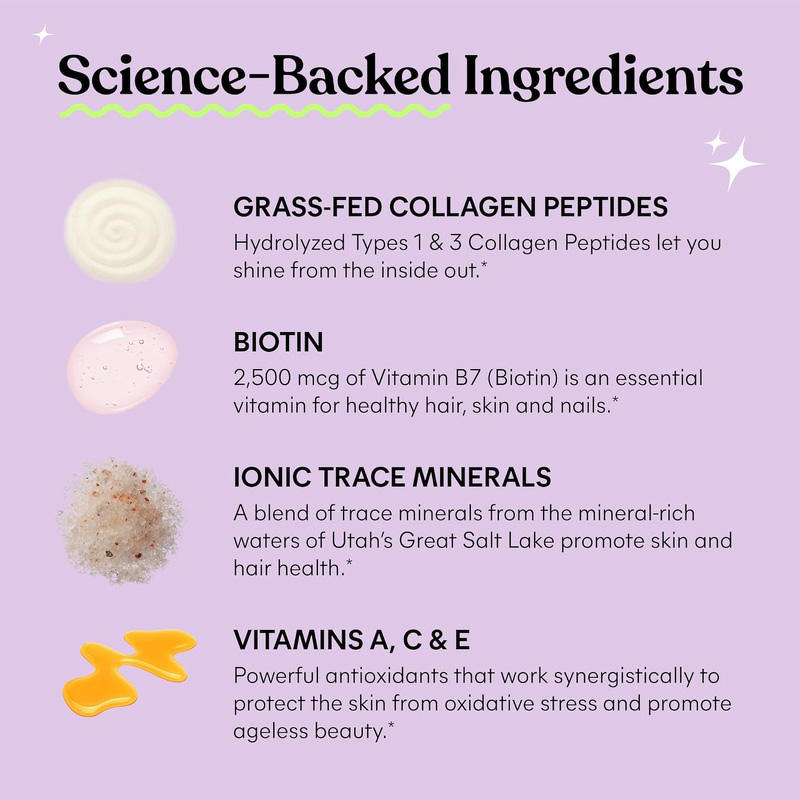 Collagen Gummies Manufacturer - OEM 2500mg Biotin for Skin & Hair Support