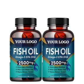 Fish Oil Softgels Manufacturer - OEM Omega 3 DHA EPA Dietary Fiber Supplements