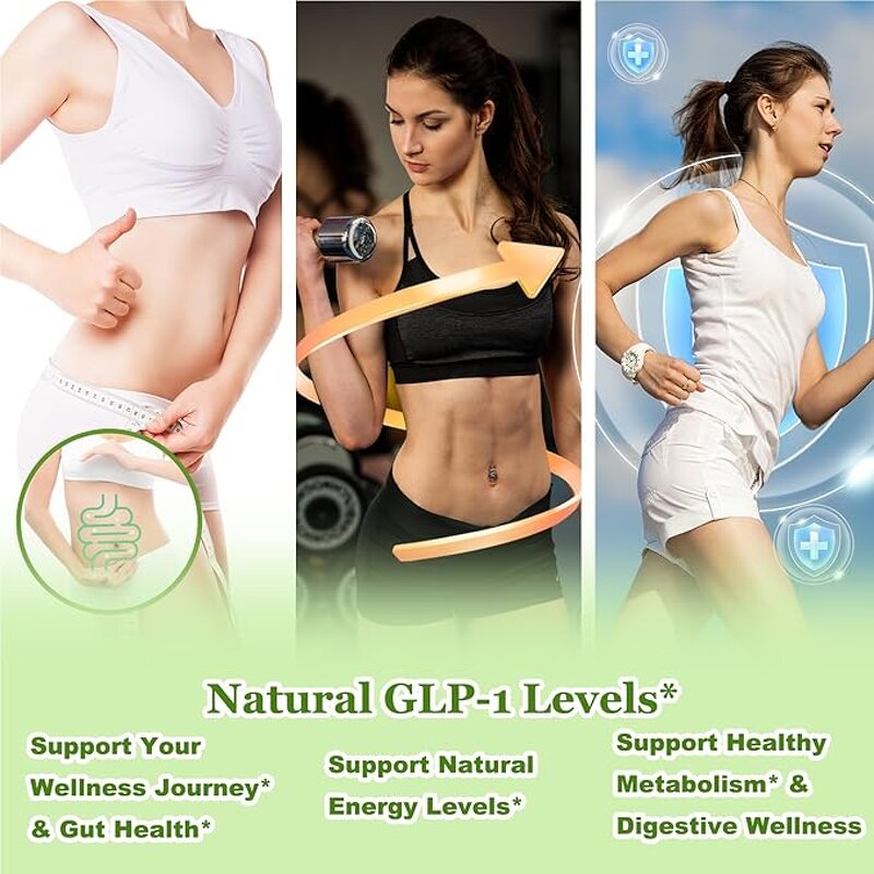 GLP-1 Drops Supplier - Natural Green Tea Bromelain Chromium for Gut Metabolism