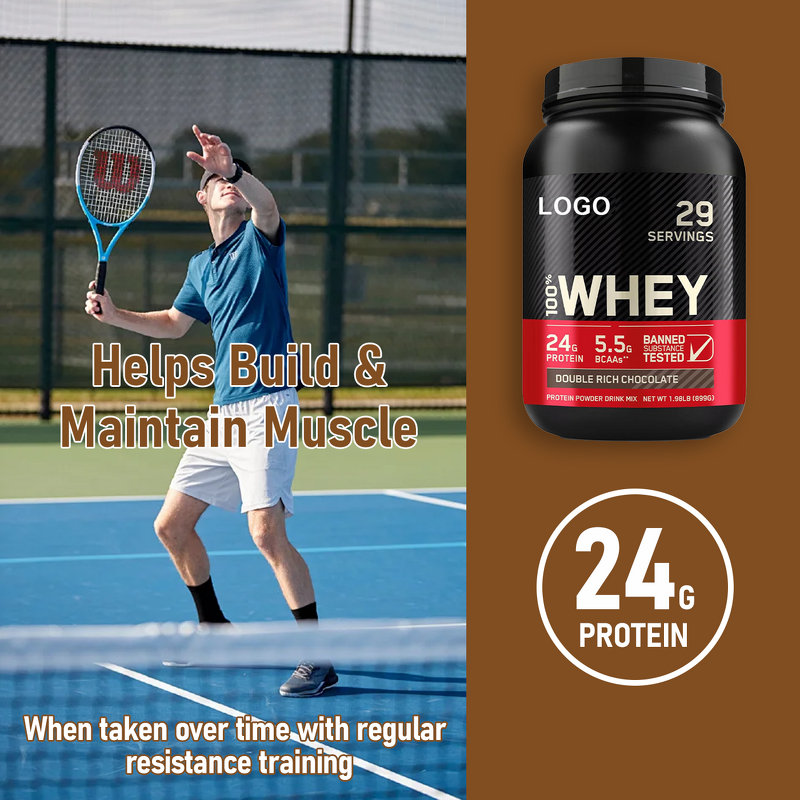 Whey Protein Powder Manufacturer - OEM 100% Organic Concentrate Isolate Bulk