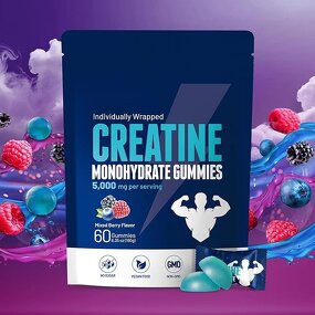 Creatine Gummies Supplier - OEM 5g Monohydrate Sugar Free for Muscle Growth