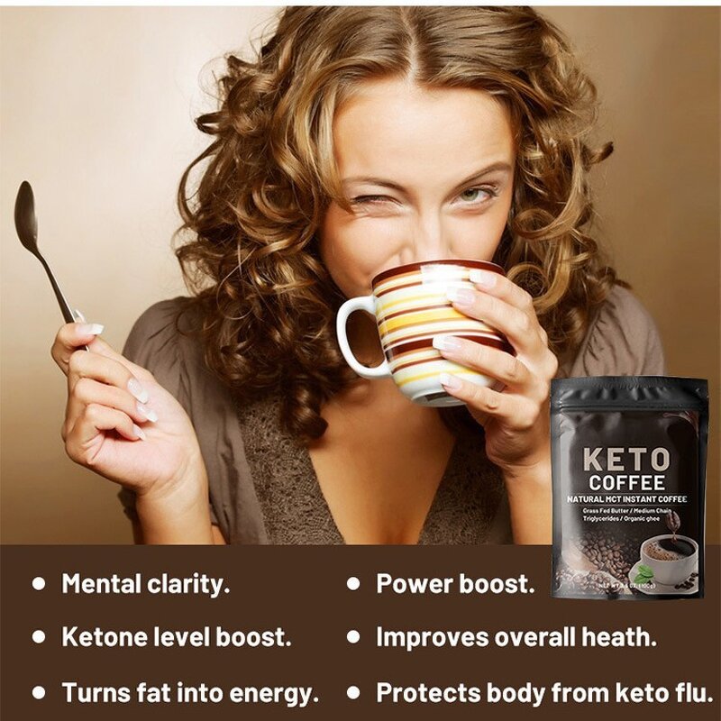 Instant Keto Coffee Mix Manufacturer - Ketogenic High Performance for Energy Metabolism