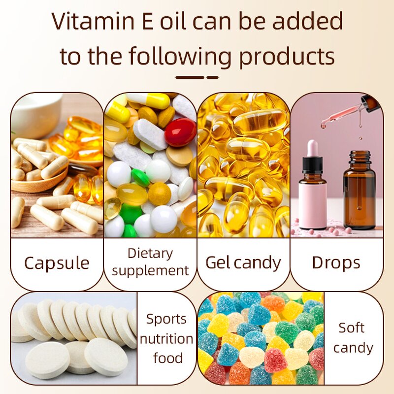 Vitamin E Oil Factory - Halal Food Grade