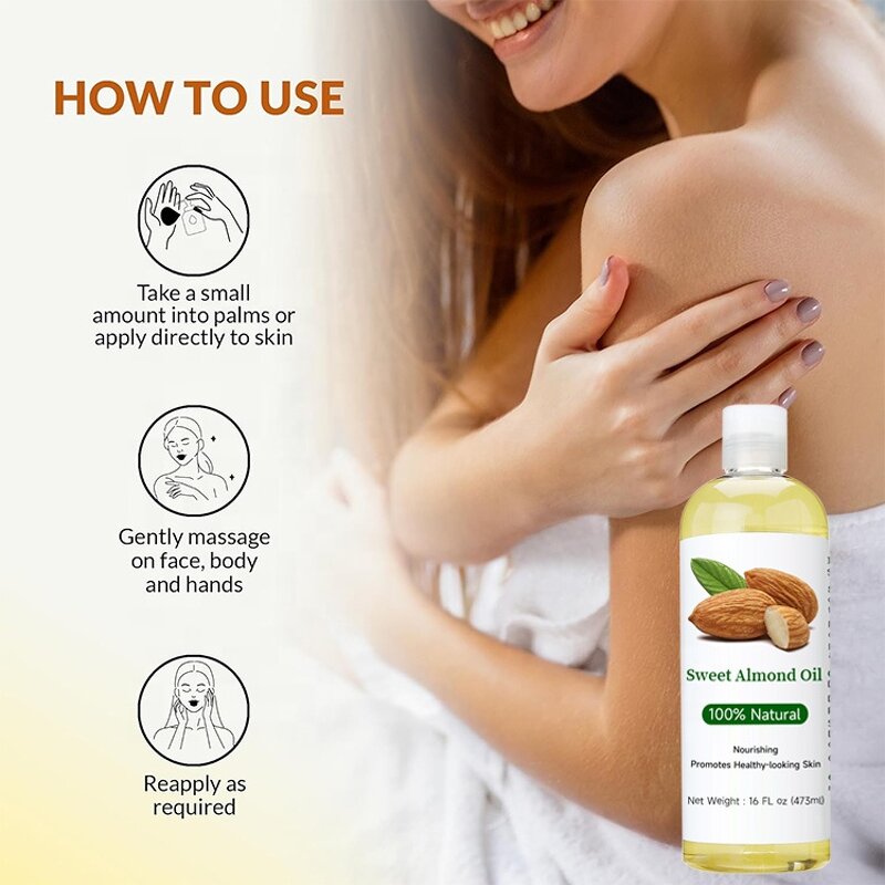 Sweet Almond Oil Supplier - Private Label Hexane Free