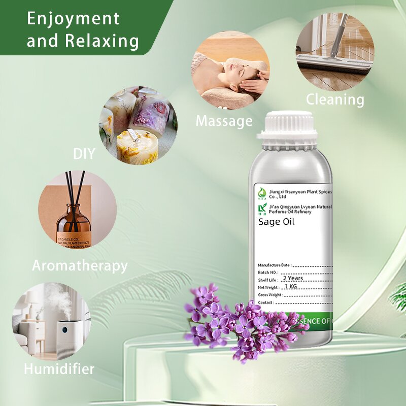 Sage Body Oil Factory - Halal Organic Premium