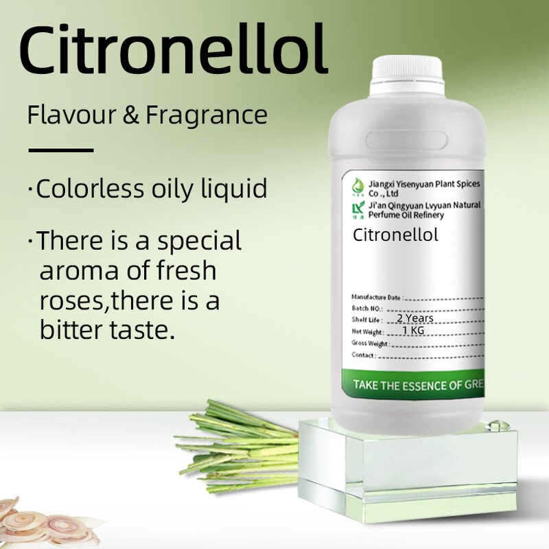 Citronellol Essential Oil Supplier - For Florals Perfume