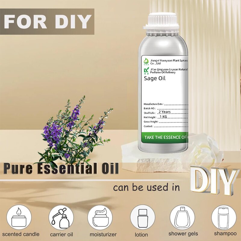 Sage Body Oil Factory - Halal Organic Premium